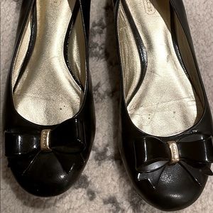 Coach Bow Toe shoes.